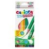 Creioane color cu guma Tita Erasable Carioca 12/set