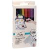 Set 8 markere/carioca Nassau Fine Art pentru textile