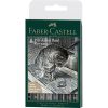 Set 8 linere pitt artist pen negre si gri