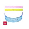 Rigla 30 cm flexibila color Deli