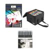 Set desen si schite 168 markere, linere si bloc desen Fine Art
