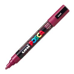 Marker cu vopsea Posca PC-5M - grena