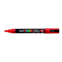 Marker UNI PC-3M Posca 0.9-1.3 mm - rosu