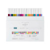 Set 40 finelinere colorate Emott 0.4mm