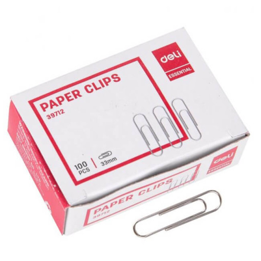 Agrafe metal 100 buc/cut Deli