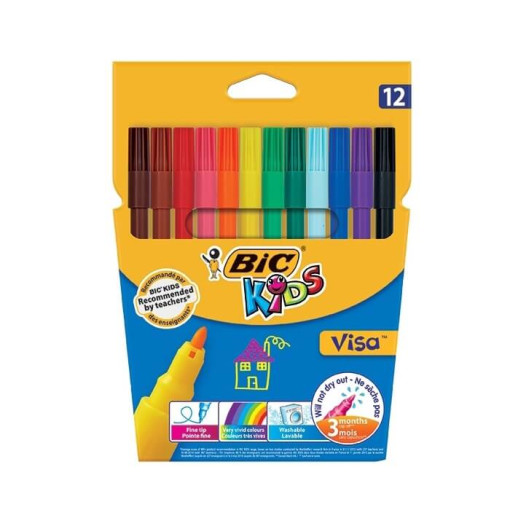 Carioci lavabile Visa 12/set Bic