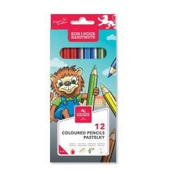 Set 12 creioane colorate Koh-I-Noor Leu