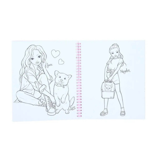 Carte de colorat Corgi TopModel - imagine 5