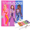 Carte de colorat Creaza TopModel
