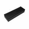 Caseta etui PVC negru pentru un instrument de scris