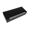 Caseta etui negru pentru 2 instrumente de scris