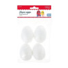 Accesorii craft oua polistiren 6.5 cm 4 buc/set