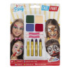 Set 10 piese pictura pe fata 4 culori 4 creioane si accesorii