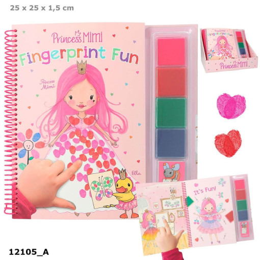 Carte de activitati Mimi Fingerprint Top Model - imagine 4