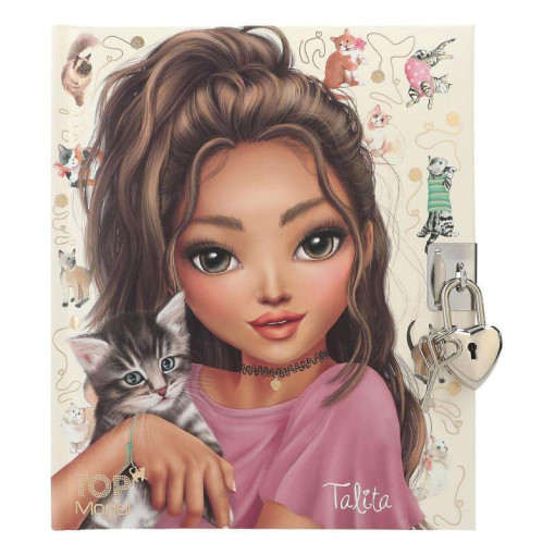Jurnal cu lacat Kitty Top Model