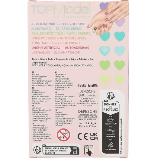 Set unghii artificiale TopModel Beauty and Me - imagine 4