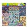 Set stickere Stitch cu 7 file abtibilduri, jocuri si fundaluri