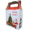 Cutie din carton pentru cadou Craciun 16x16x8 cm