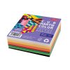 Cub hartie color 9 x 9 cm 300 coli 5 culori Daco
