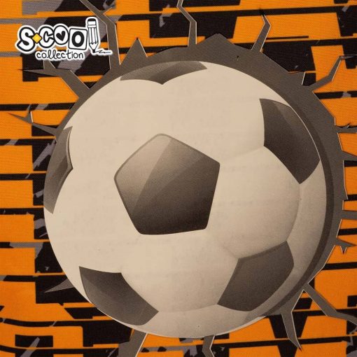 Ghiozdan scolar tip troller Fotbal - imagine 2