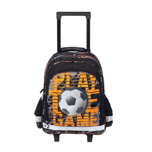 Ghiozdan scolar tip troller Fotbal