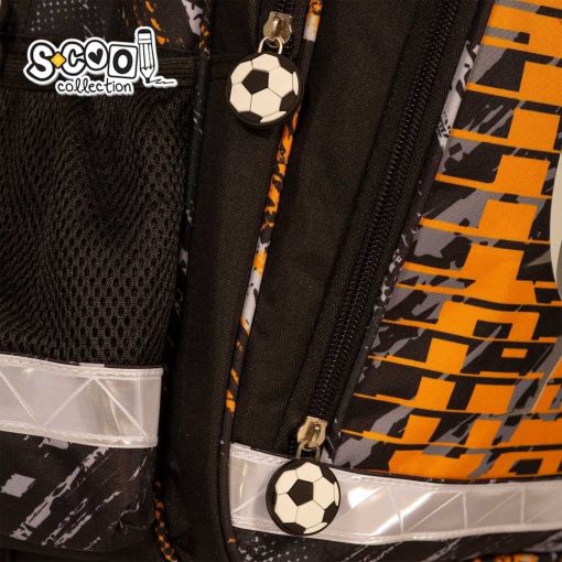 Ghiozdan scolar tip troller Fotbal - imagine 8