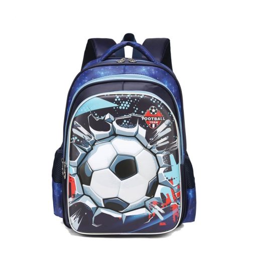 Ghiozdan 3D Fotbal 3 compartimente