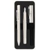 Set stilou M si pix Grip 2010 alb cocos Faber-Castell