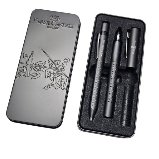 Set stilou M si pix Grip 2011 Faber-Castell - imagine 5