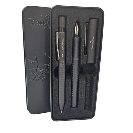 Set stilou M si pix Grip 2011 Faber-Castell - imagine 4