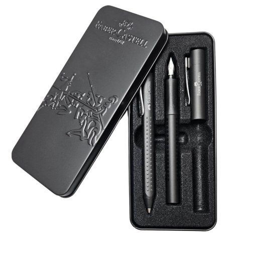 Set stilou M si pix Grip 2011 Faber-Castell - imagine 2