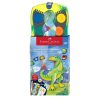 Set 12 culori acuarele Connector Dinozauri 2025 Faber-Castell