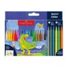 Set carioci 18+6 culori Dinozauri Faber-Castell