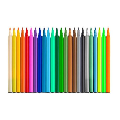 Set carioci 18+6 culori Dinozauri Faber-Castell - imagine 3