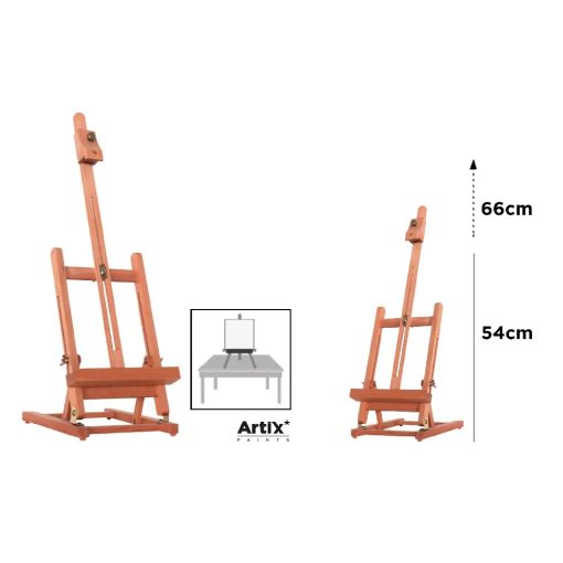 Sevalet din lemn pentru masa 66 cm Artix Premium - imagine 2