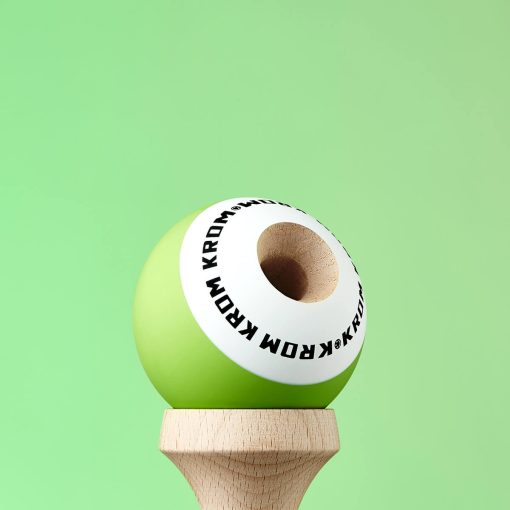 Kendama Krom Pop Rubber Lime Green - imagine 5