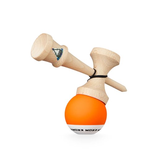 Kendama Krom Pop Rubber Orange - imagine 4