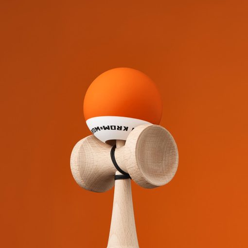 Kendama Krom Pop Rubber Orange - imagine 3