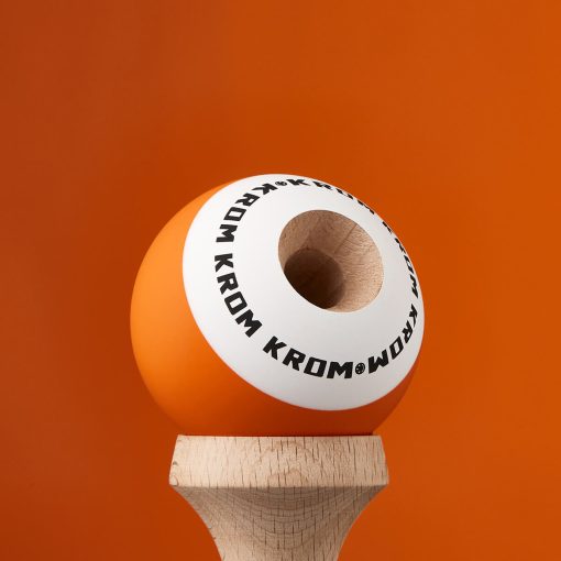 Kendama Krom Pop Rubber Orange - imagine 11