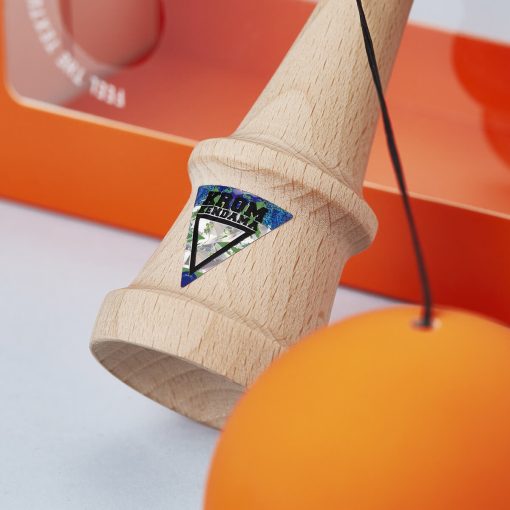 Kendama Krom Pop Rubber Orange - imagine 6