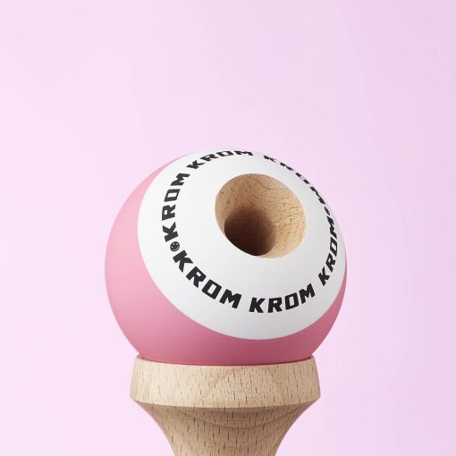 Kendama Krom Pop Rubber Pink - imagine 3