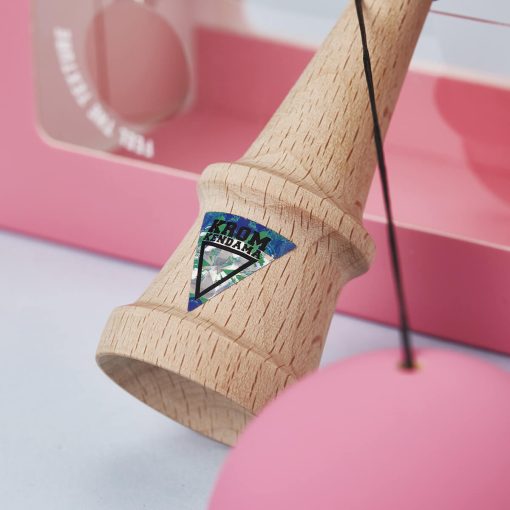 Kendama Krom Pop Rubber Pink - imagine 8