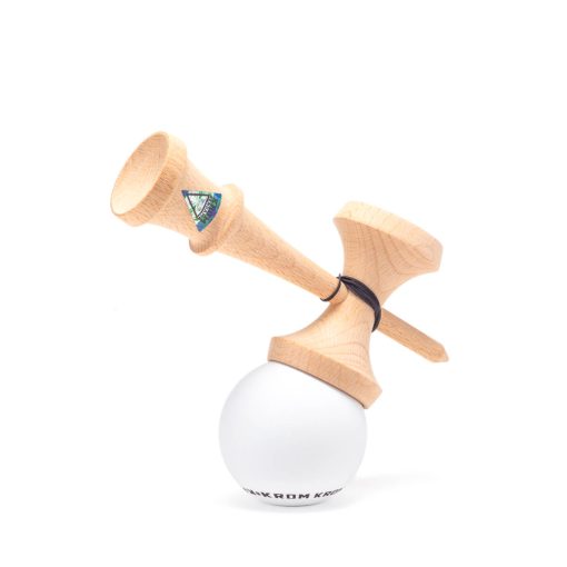 Kendama Krom Pop Rubber White - imagine 4