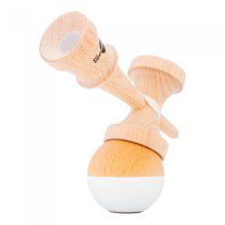 Kendama USA Kaizen Jet Shape Half Split Rubber Natty White