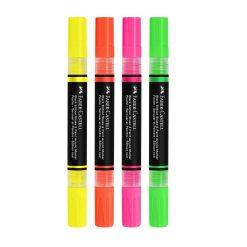 Alternative view of Set 4 markere acrilice Shake&Paint culori neon Faber-Castell