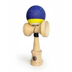 Alternative view of Okendama Splatter Blue Yellow Revo