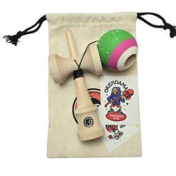 Alternative view of Okendama Splatter Green Pink Revo