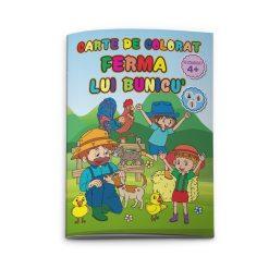 Carte de colorat A4 24 pag Ferma lui bunicu