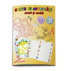 Carte cu activitati jocuri si jucarii A4 32 pag 3-4 ani