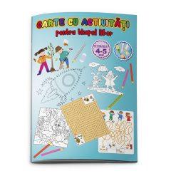 Carte cu activitati pentru timpul liber A4 32 pag 4-5 ani
